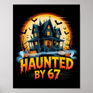 Póster 67 Meme Disfraz de Halloween atormentado por 6-7 B