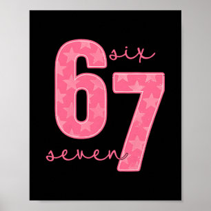 Póster 67 Meme gracioso