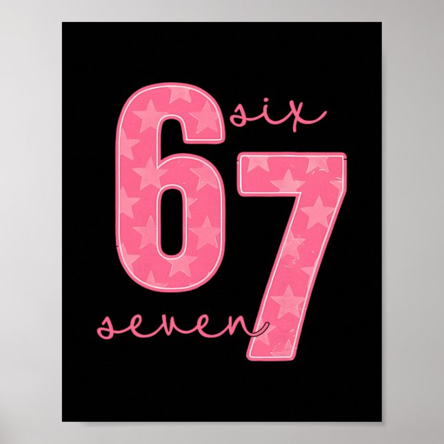 Póster 67 Meme gracioso (Frente)