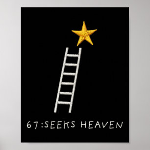 Póster 67 Meme Lindo Adorable Mínimo Busca Cielo Espiritu