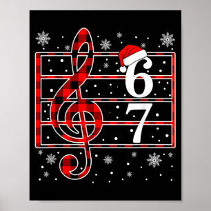 Póster 67 Meme musical jerga músico Santa maestro de músi