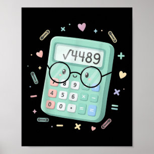 Póster 67 Meme Raíz Cuadrada 4489 Jerga Seis Siete Cálcul