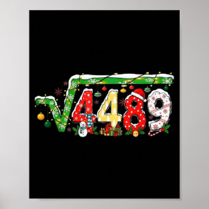 Póster 67 Meme Raíz Cuadrada 4489 Navidad Familiares Coin