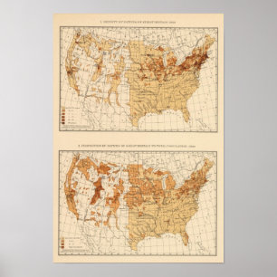 Póster 67 Nativos de Gran Bretaña 1900