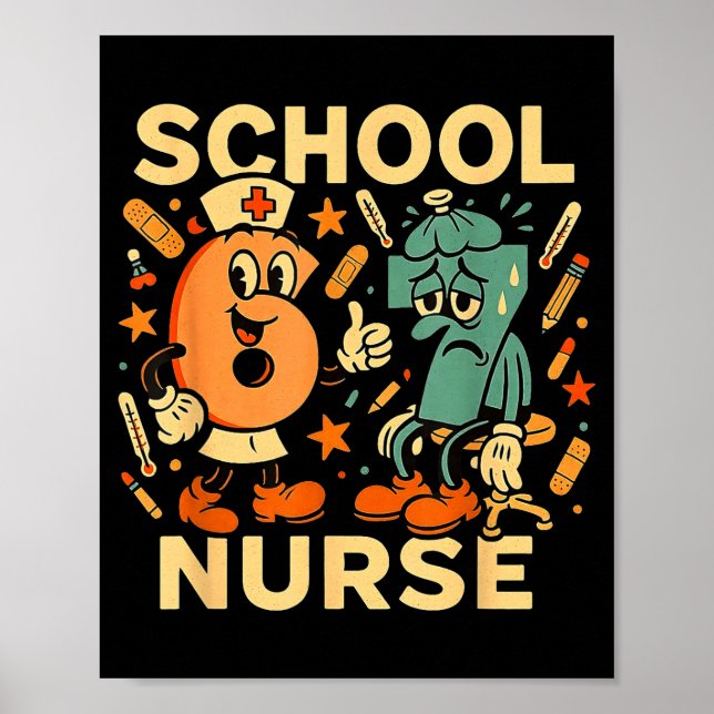 Póster 67 Nurse Medical School Smile (Frente)