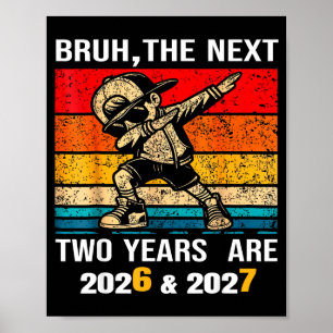 Póster 67 Nye 2026 Niños Divertidos Fiesta de Nochevieja 