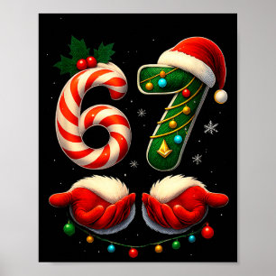 Póster 67 pijamas de Navidad para parejas a juego Festivo