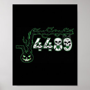 Póster 67 Raíz Seis Siete 6 7 Meme Divertido Halloween Ca