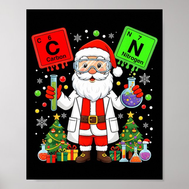 Póster 67 Science Teacher Chemistry 67 Periodic Table Chr (Frente)