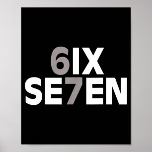 Póster 67 Seis Siete Meme Divertido Argot Gen Alpha Adole