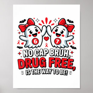 Póster 67 Six Seven Fantasma - No Cap Hermano Libre De Dr