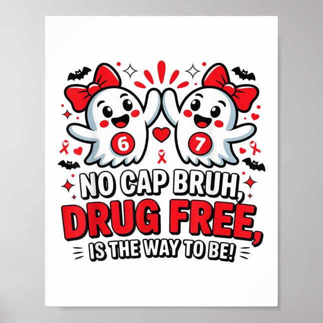 Póster 67 Six Seven Fantasma - No Cap Hermano Libre De Dr (Frente)