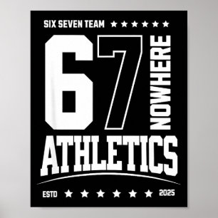 Póster 67 Six Seven Srts Atletismo