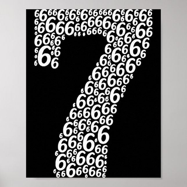Póster 67 Sixty Seven Halloween Costume Funny Meme  (Frente)