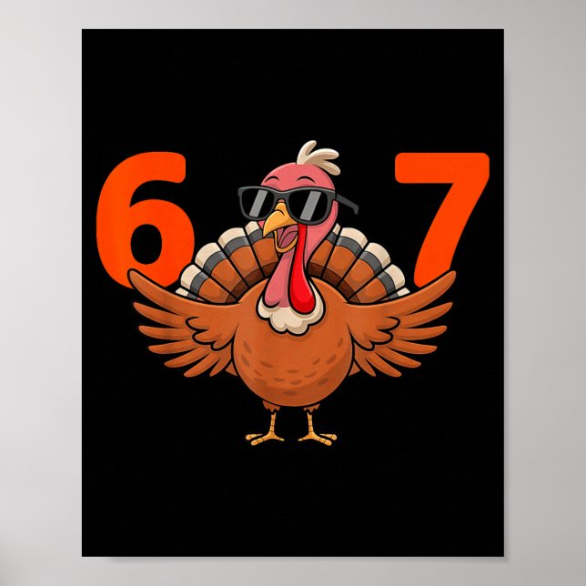 Póster 67 Thanksgiving Middle School 6 7  (Frente)