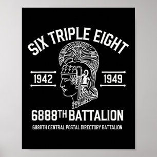 Póster 6888º Batallón Central de Directorio Postal 6 Trip