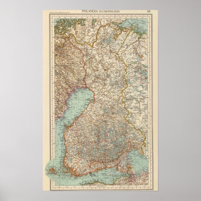 Póster 68 Finlandia (Frente)