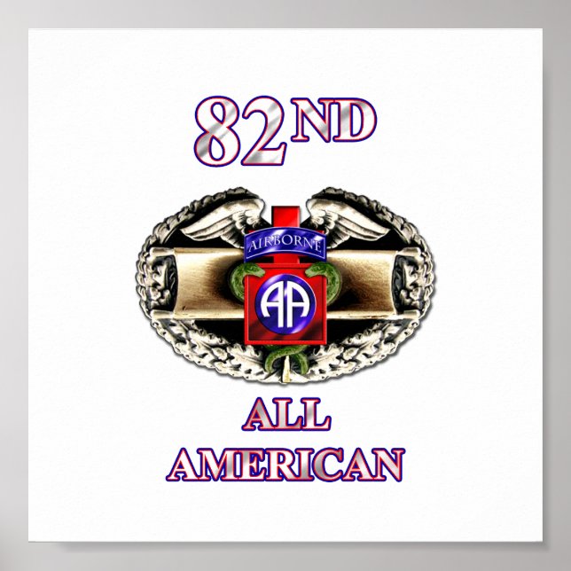 Póster 68W 82ª División Aérea (Frente)