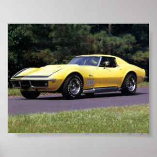 Póster 69 Covette Stingray