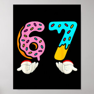 Póster 6-7 Camisetas Divertidas de Memes 67 Navidad Rotur