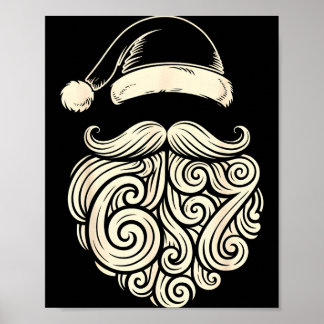 Póster 6 7 Christmas 67 Santa Six Seven Christmas Boys Te