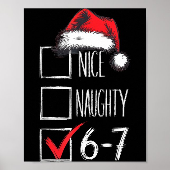 Póster 6-7 Nice Naughty 67 Christmas  (Frente)