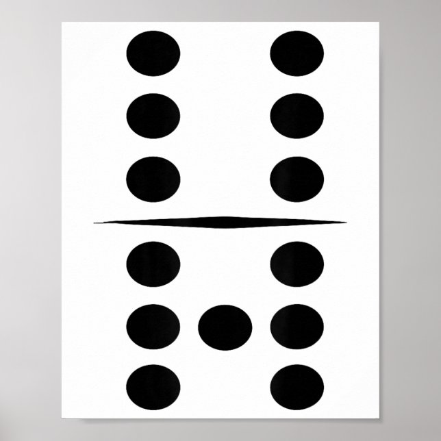 Póster 6 And 7 Domino Tile Funny Group 67 Dominos Costume (Frente)