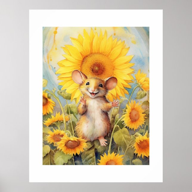 Póster 6 de 17 Sunflower Garden Miceville (Frente)