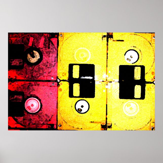 Póster 6 Floppies (Frente)