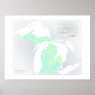 Póster 6 Miles in Michigan