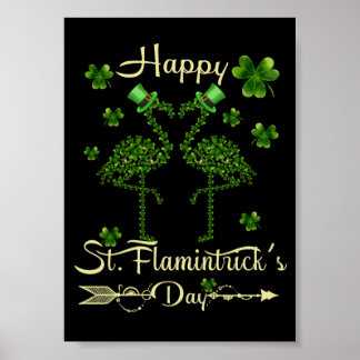 Póster 6 Regalo mono de Patrick Feliz día de St Flamintri