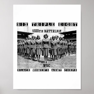 Póster 6 Triple 8 Cuerpos de Ejército de Mujeres Negras 6