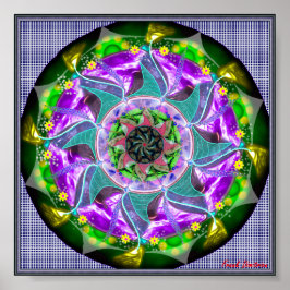 Póster 6" x 6", papel Poster de valor (mate)