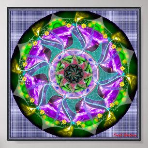 Póster 6" x 6", papel Poster de valor (mate)