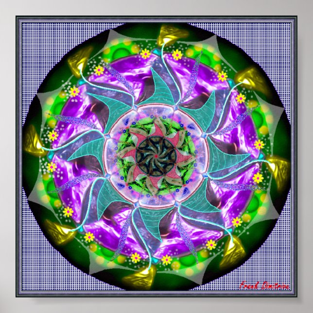 Póster 6" x 6", papel Poster de valor (mate) (Frente)