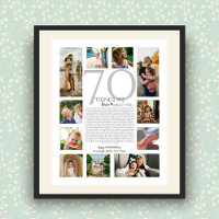 70 cosas que amamos de ti collage de fotos