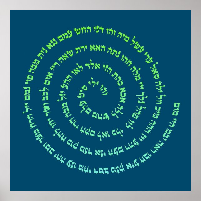 Póster 72 Names of God (Frente)