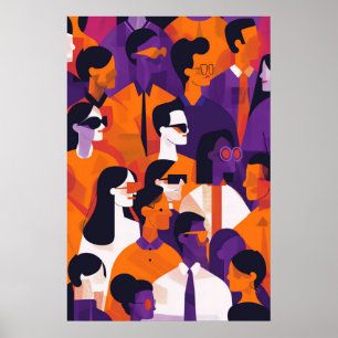 Póster 733 Héroes cotidianos de los Mosaicos Urbanos