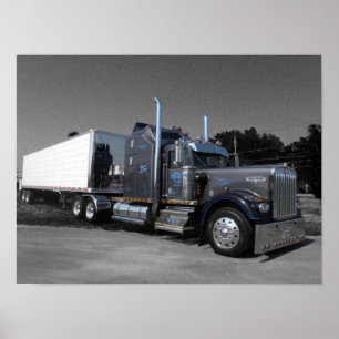 Póster '73 Kenworth un modelo #1
