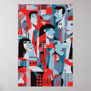 Póster 743 Héroes cotidianos de los Mosaicos Urbanos