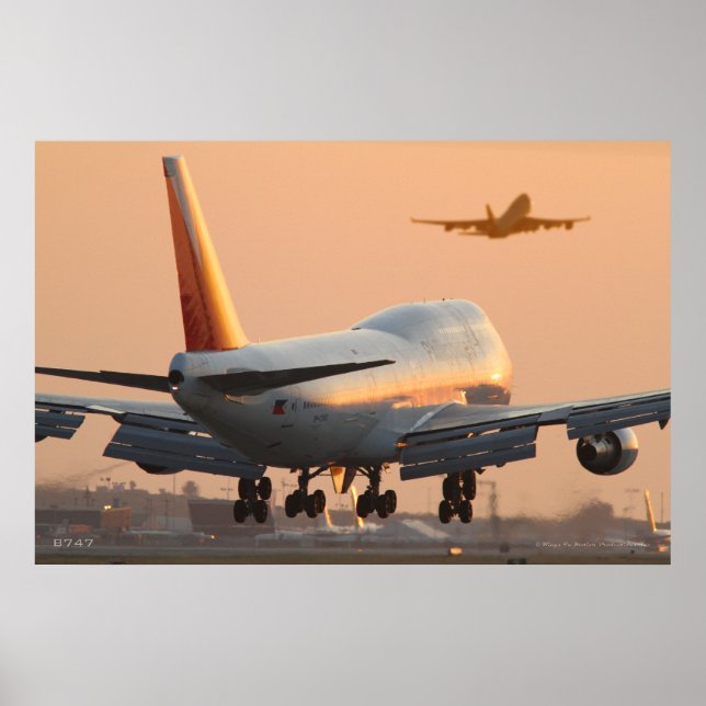 PÓSTER 747 AIRLINER (Frente)