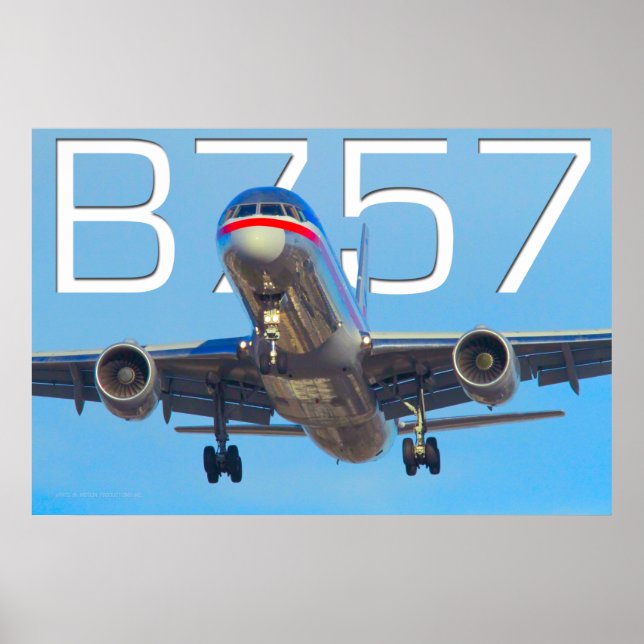 PÓSTER 757 AIRLINER (Frente)