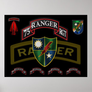 Póster 75.º Regimiento de Peregrinos