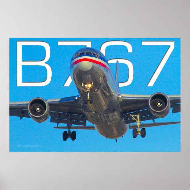 PÓSTER 767 AIRLINER (Frente)