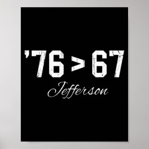 Póster 76 > 67 Jefferson, Seis Siete Meme