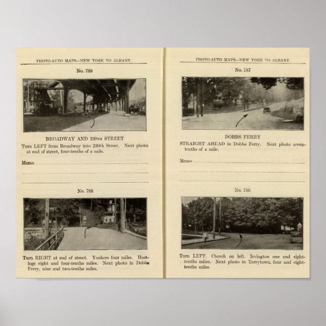 Póster 78689 Broadway y 230 St Dobbs Ferry (Frente)