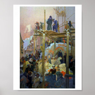 Póster #7 Jan Milic de Kromeriz, Mucha