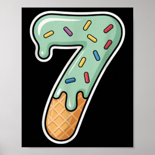 Póster 7 Sesenta y Siete Tendencia 67 Feliz 67º Día de la