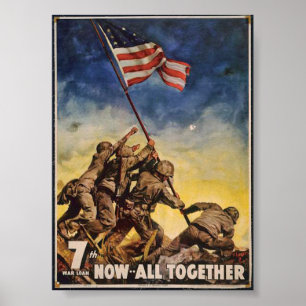 Póster 7mo Préstamo de la guerra, ahora… Todos junto -