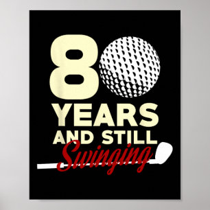 Póster 80 años y todavía se acerca el 80 aniversario de F